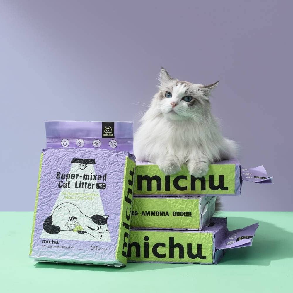 Michu Wonder Cat Litter Brings Natural, Dust-Free Cleanliness for Happy Cats